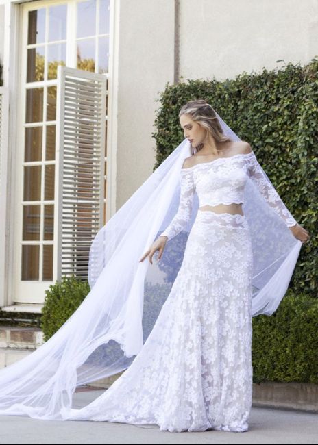 Vestido de novia de 2 piezas 👰🏻 - 41