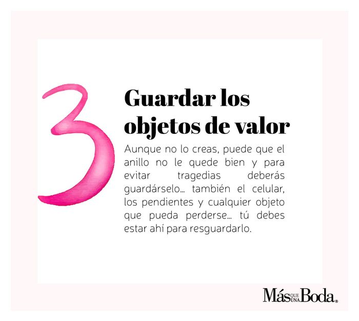 Decálogo de las damas de honor - 3