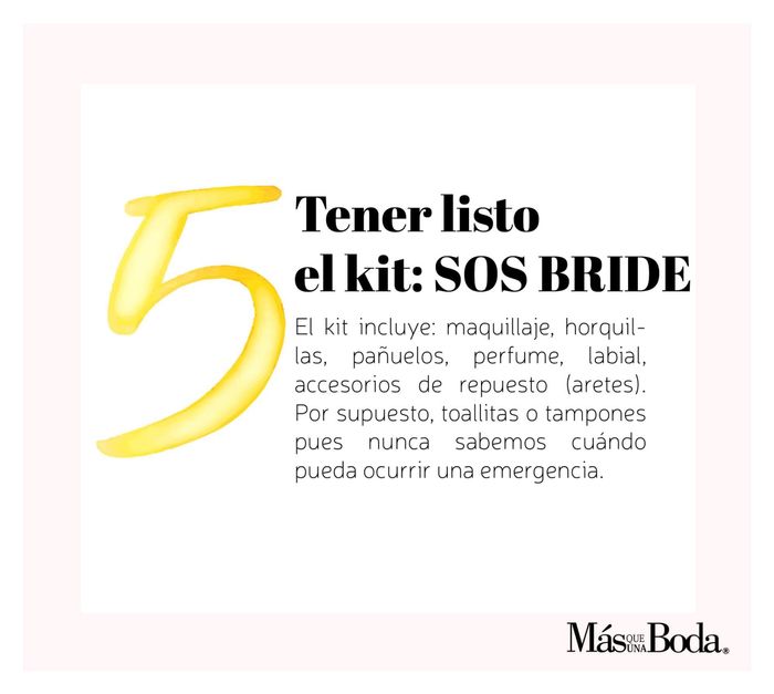 Decálogo de las damas de honor - 5