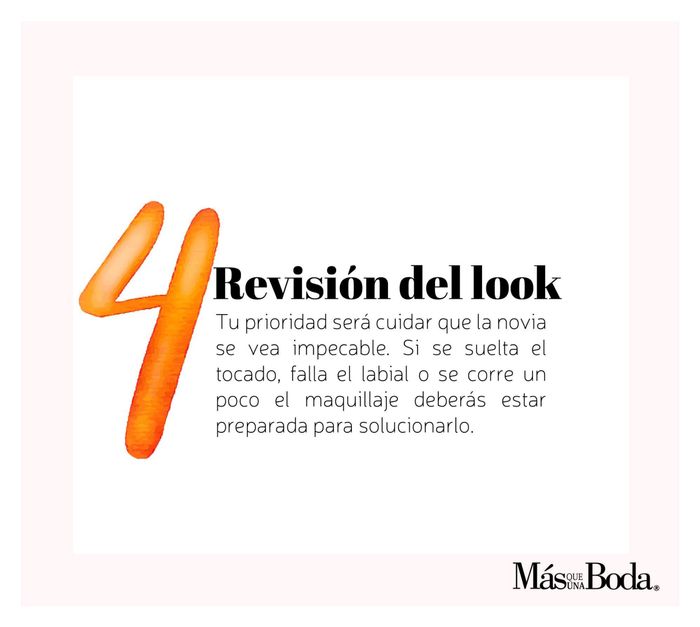 Decálogo de las damas de honor 👯‍♀️👯‍♀️ - 4