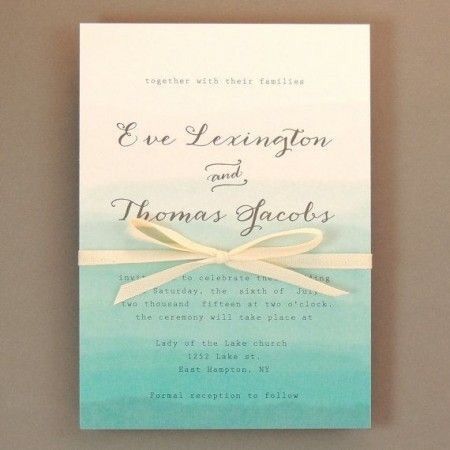 Ideas de invitaciones/ boda en la playa 25