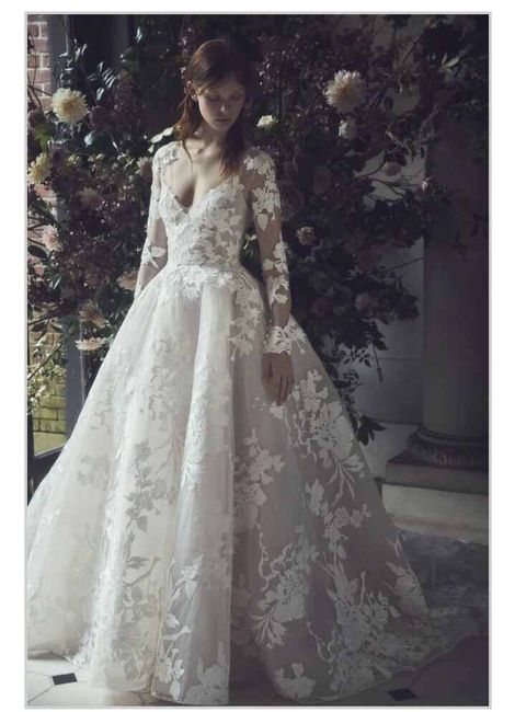 Vestidos colección otoño 2019 Monique Lhuillier - 1