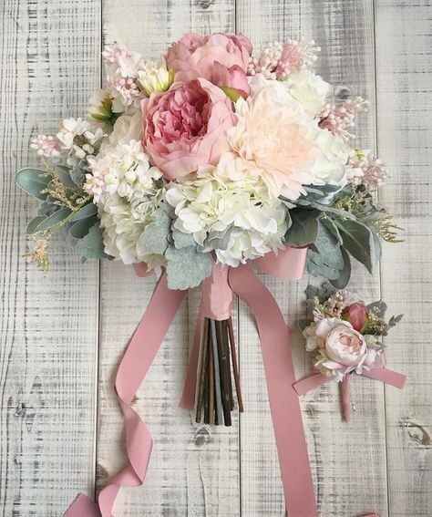 Ramos de novia en color rosa💗 3