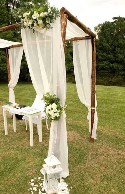 Boda de dia en un campo - 1
