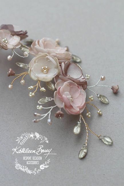 Tocados en rosa 🎀👑 17