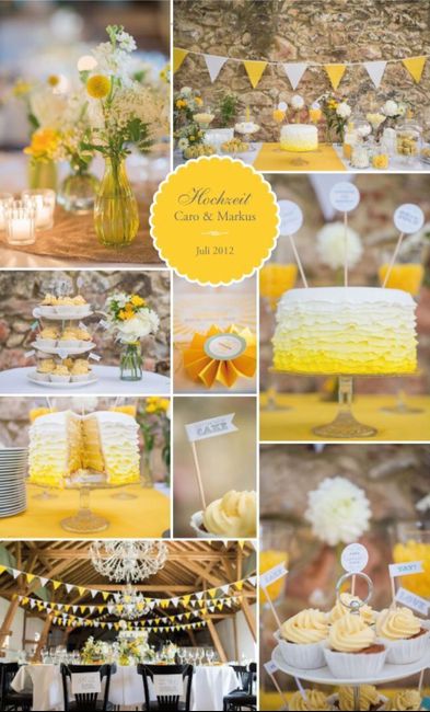 Ayuda! Decoración en tonos amarillos 18