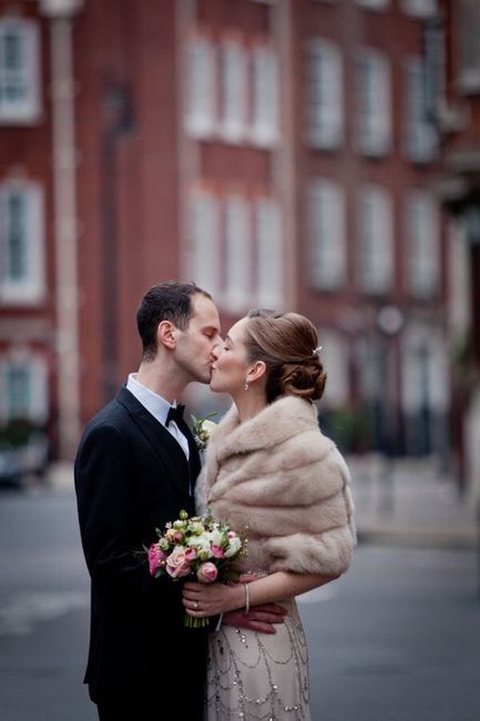 Abrigos para novias ❄️👰🏻 8