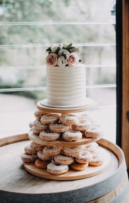 Pastel alternativo: pastel de donas 🍩 17