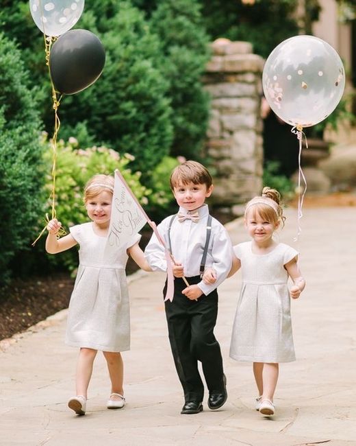 Cómo incluir a los niños en la boda? 19