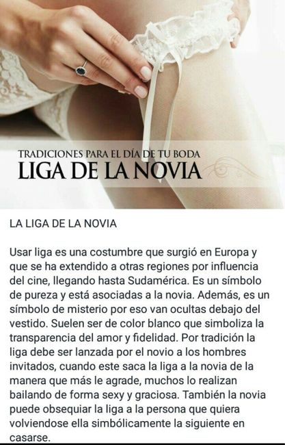 Tradiciones de boda. - 2