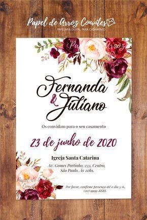Invitaciones de boda fáciles de hacer 9