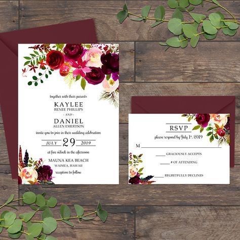 Invitaciones de boda fáciles de hacer 15
