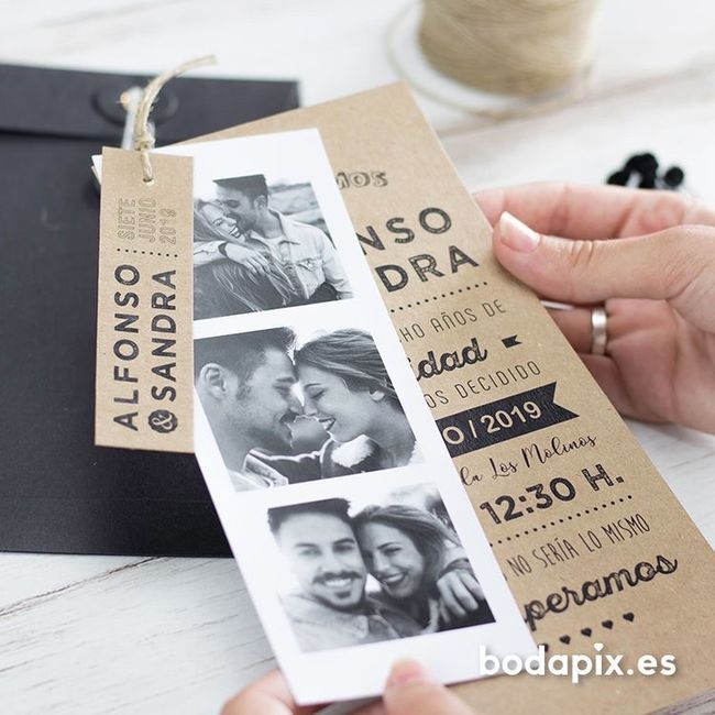 Invitaciones de boda fáciles de hacer 19