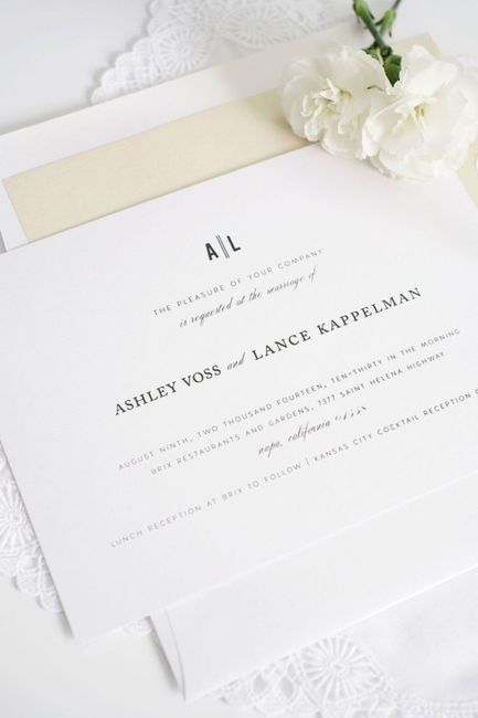 Invitaciones de boda fáciles de hacer 31