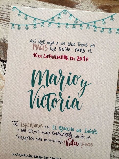 Invitaciones de boda fáciles de hacer 40