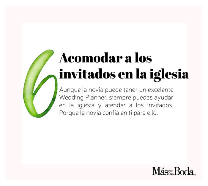 Decálogo de las damas: tareas en las que pueden ayudarte. 7
