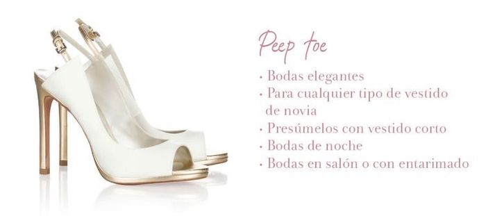 Elige tu calzado de acuerdo al lugar de la recepción 👠 3