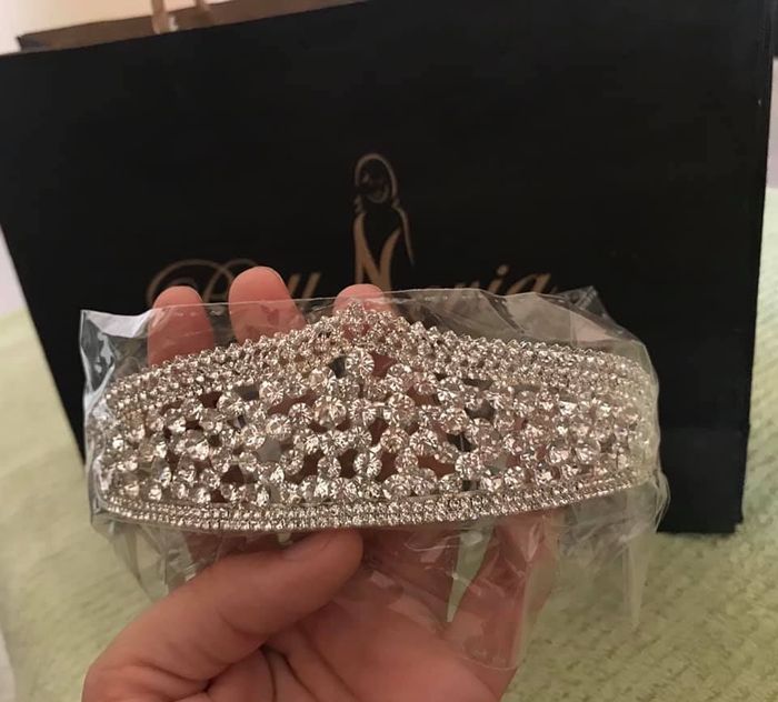 Compartan sus accesorios o tocados de novia 👰 - 1