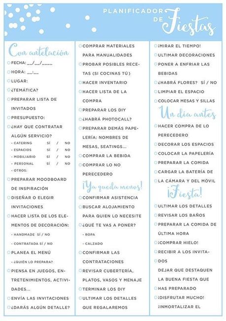 Hola!! Consejos para la organización - 7