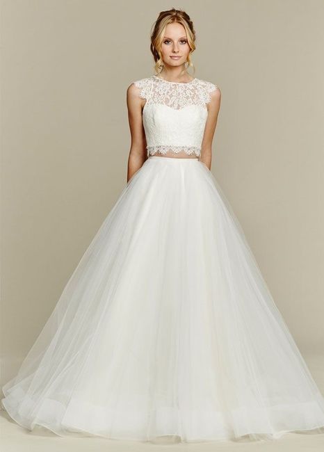 El vestido de novia en dos piezas - 21