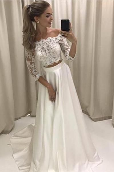 El vestido de novia en dos piezas - 29