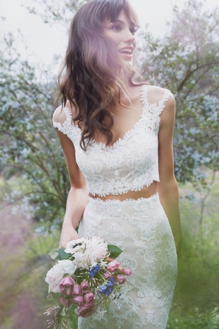 El vestido de novia en dos piezas - 33