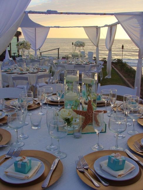 Ideas inspiración: Centros de mesa para una boda en playa 21