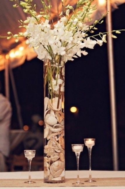 Ideas inspiración: Centros de mesa para una boda en playa 24