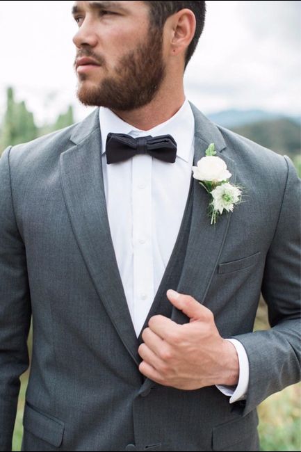 Colores: El traje del novio en gris ✨ 3