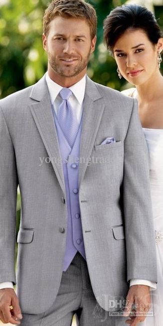 Colores: El traje del novio en gris ✨ 15