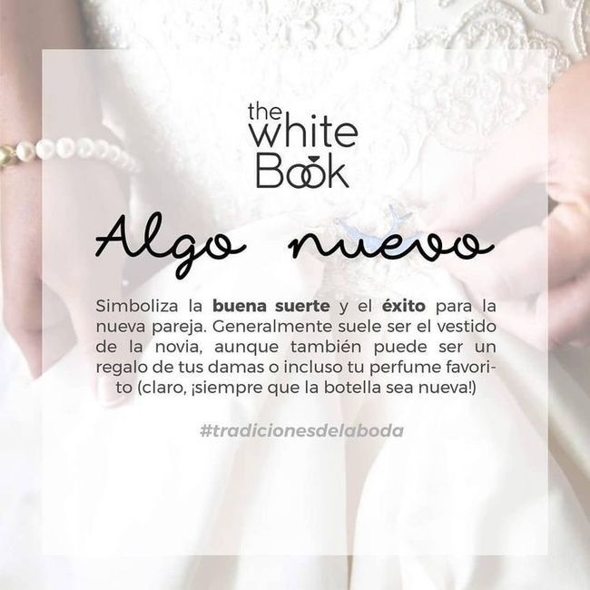 Que usa la novia el día de la boda... - 1
