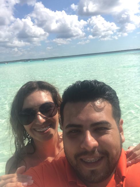 Saraí reta a los novios de la comunidad a subir fotos donde quieren su luna de miel! - 4