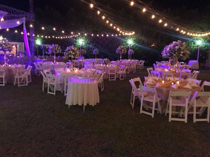 4 centros de mesa ALTOS para la boda 7