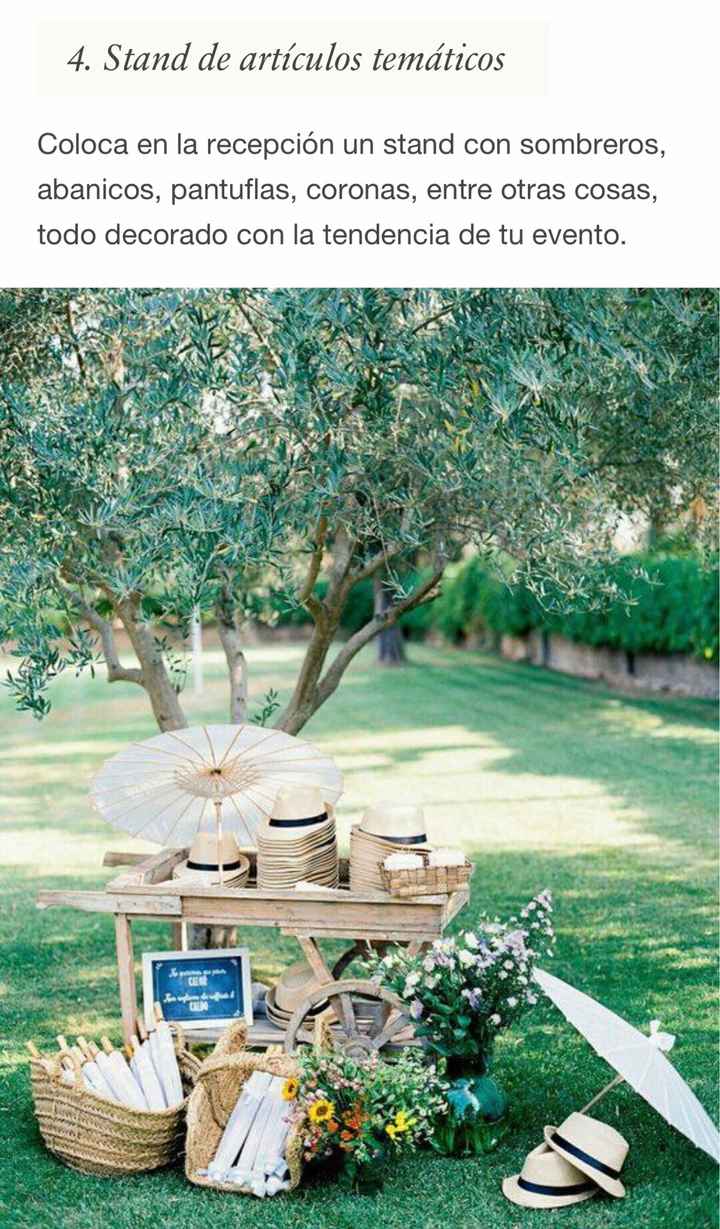 6 ideas originales para la recepción de tu boda 👰🏻 - 9