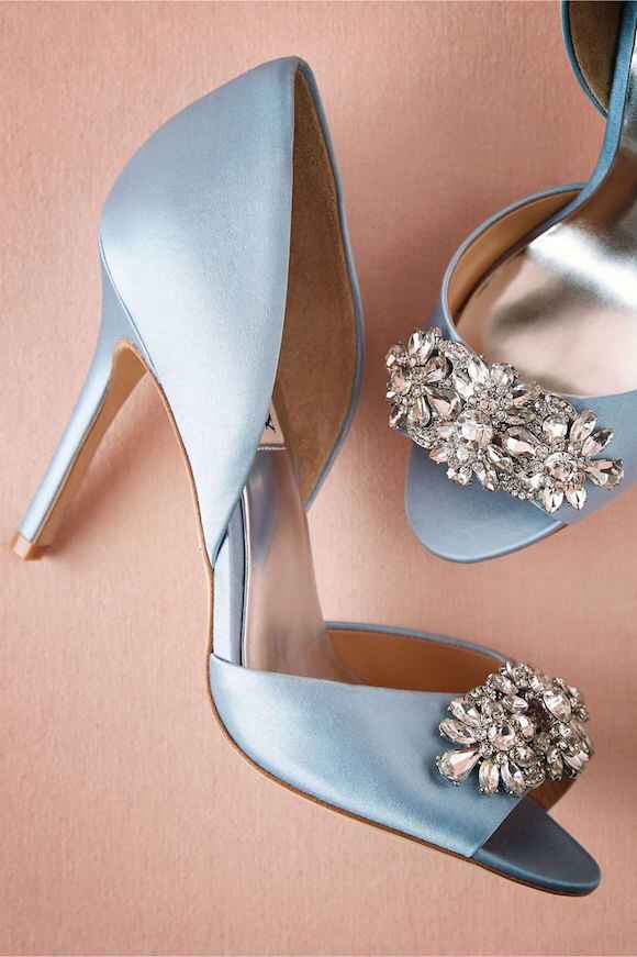 Baby blue en el calzado de la novia 💙 - 15