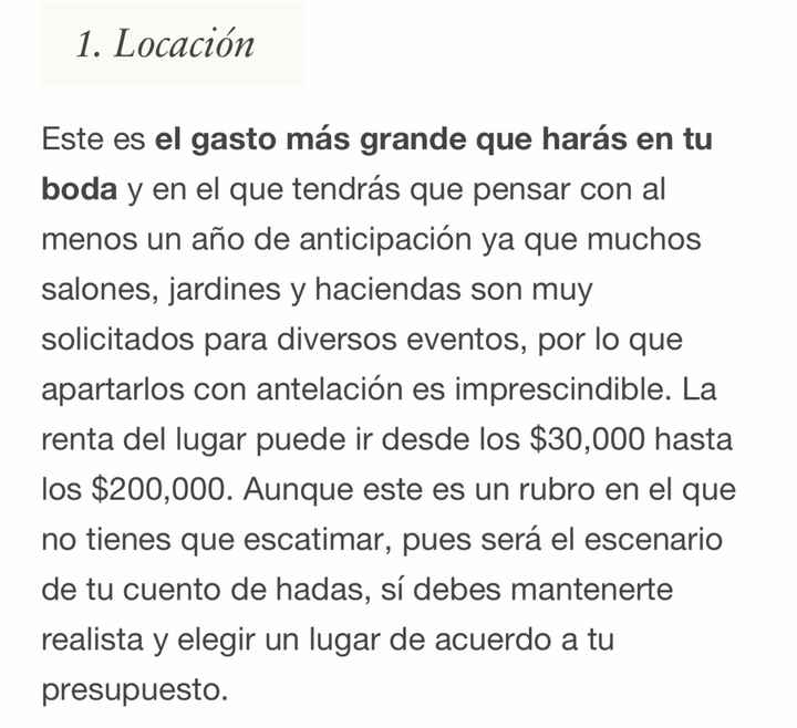 Los 6 gastos más fuertes durante la organización de tu boda - 1