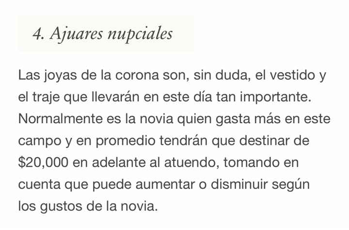 Los 6 gastos más fuertes durante la organización de tu boda - 7