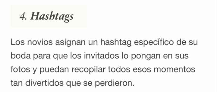 10 características de una boda millennial - 10