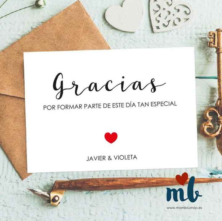 Agradecimiento para los invitados - 5