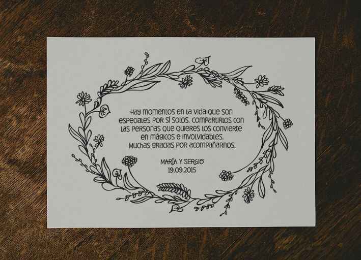 Agradecimiento para los invitados - 6