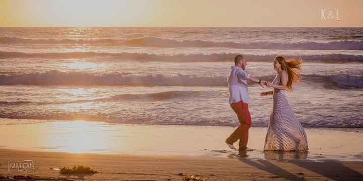 Outfits de playa para el save the date. - 9