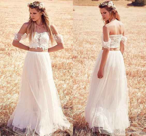 Vestido de novia de 2 piezas 👰🏻 - 13