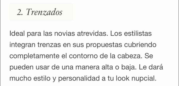 Tendencias en peinado de novia 2020 👰🏻 - 5