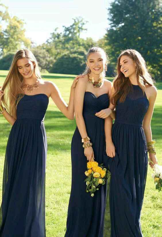 Color de las damas de honor - 7
