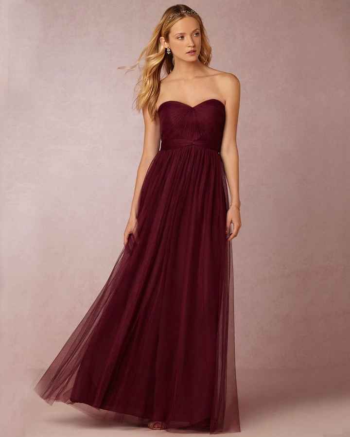 Color de las damas de honor - 11