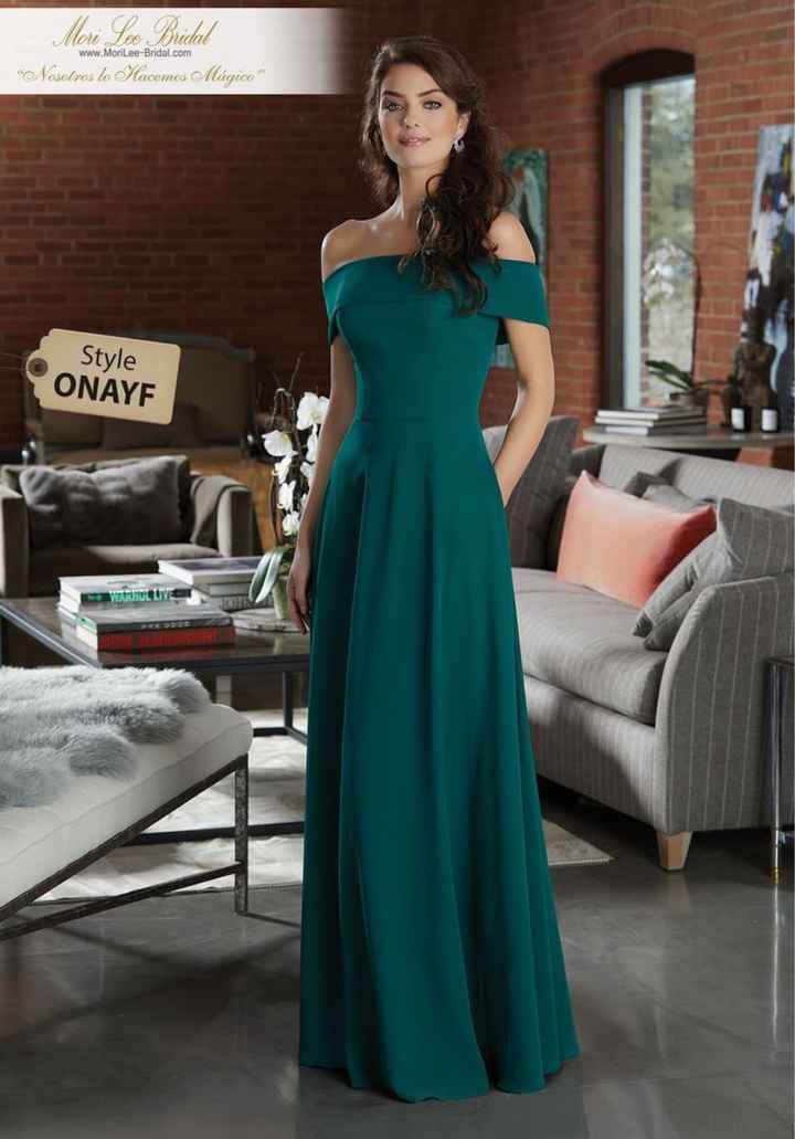 Color de las damas de honor - 17