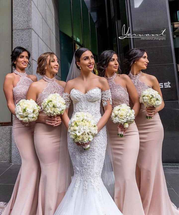 Color de las damas de honor - 29