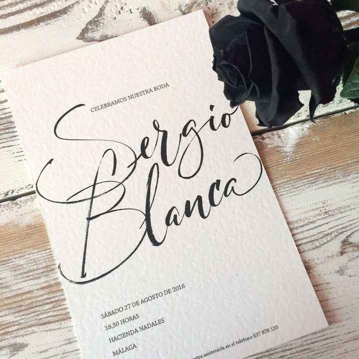 Boda blanco y negro - 2