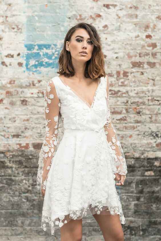 Ideas para vestido de boda civil - 2