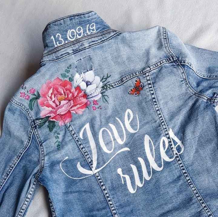 Chamarras de mezclilla personalizadas 👰🏻❄️ - 2